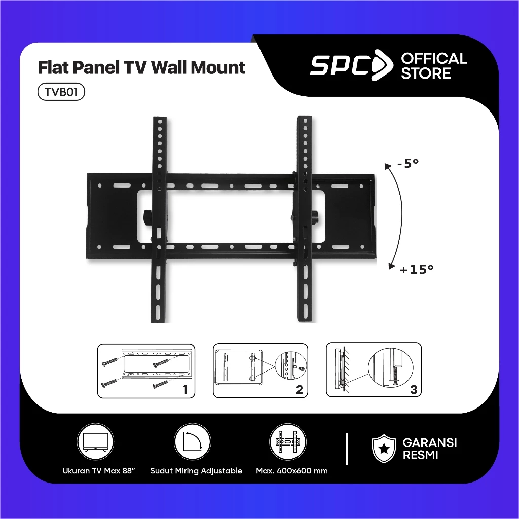 SPC Flat Panel TV Wall Mount